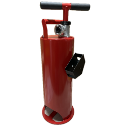 Džberová stříkačka plechová